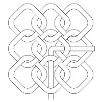 celtic knot corner 4